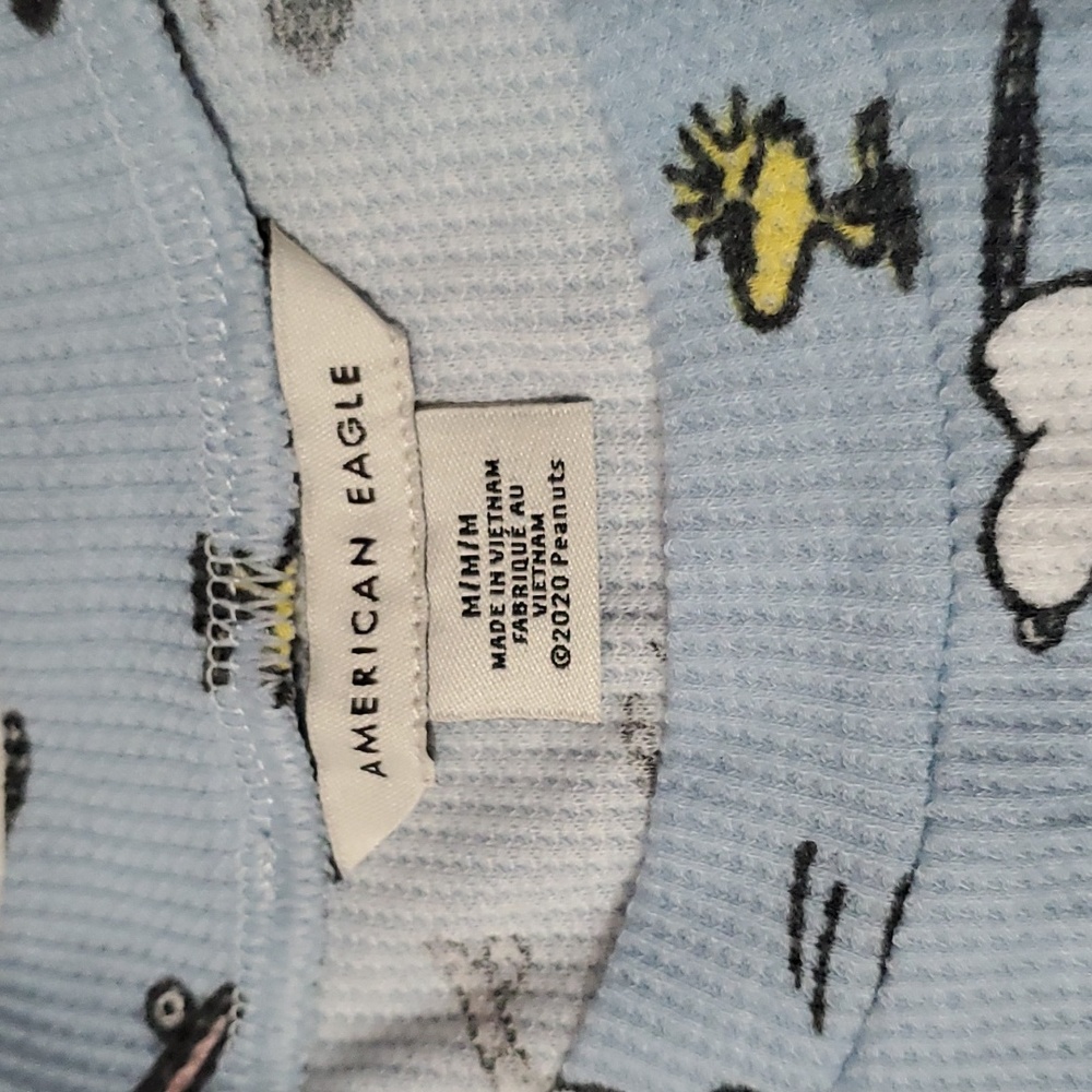 American Eagle Peanuts Pajama Set, Size M - Picture 8 of 9